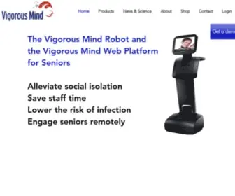 Vigorousmind.com(Activities For Seniors) Screenshot