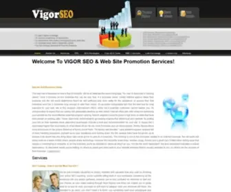 Vigorseo.com(Vigor SEO) Screenshot