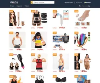 Vigoshop.hr(Online trgovina) Screenshot