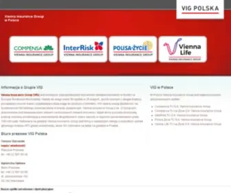 Vig.pl(Vienna Insurance Group) Screenshot