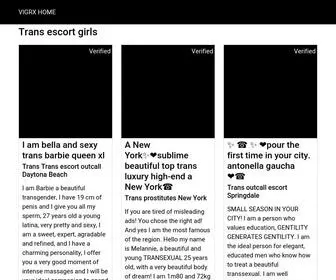 Vigrxhome.com(Trans escort girls) Screenshot