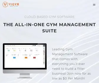 Vigyr.com(Gym Management Software) Screenshot
