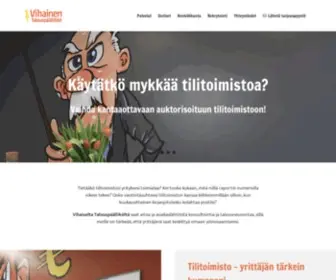 Vihainen.fi(Vihainen Talouspäällikkö Oy) Screenshot