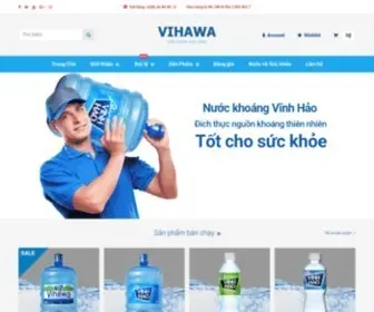 Vihawa.com(Nước khoáng Vĩnh Hảo) Screenshot