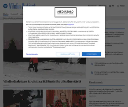 Vihdinuutiset.fi(Vihdin Uutiset) Screenshot