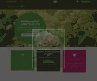 Viherlassila.fi(Puutarhamyymälä Viherlassila) Screenshot