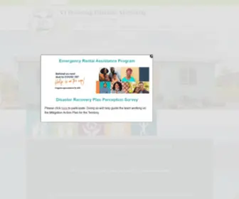 Vihfa.gov(VI Housing Finance Authority) Screenshot