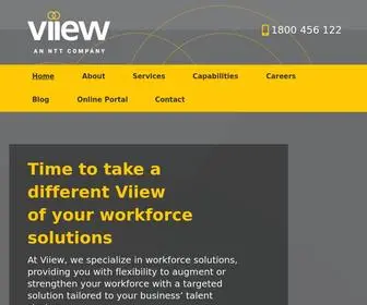 Viiew.com(Workforce Solutions) Screenshot