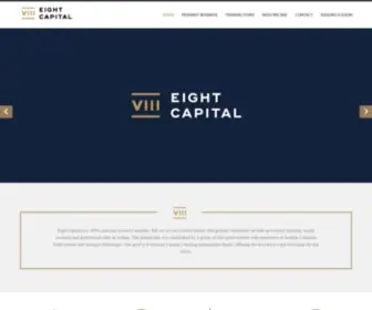Viiicapital.com(EIGHT CAPITAL) Screenshot