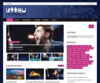 Viisukuppila.fi(Euroviisut-aiheinen uutis) Screenshot