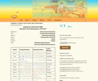 VijayajYoti.com(Vedanta & Vedic Astrology) Screenshot