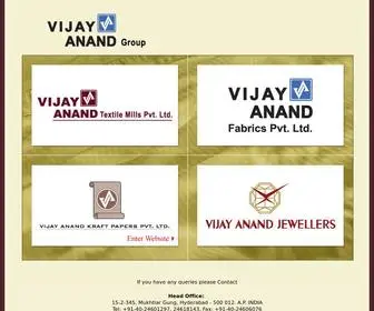 Vijayanand.in(Vijayanand Group) Screenshot