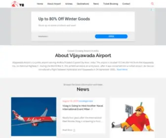 Vijayawadaairport.in(Vijayawadaairport) Screenshot