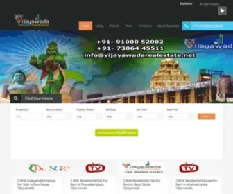 Vijayawadarealestate.net(Vijayawada Real Estate) Screenshot