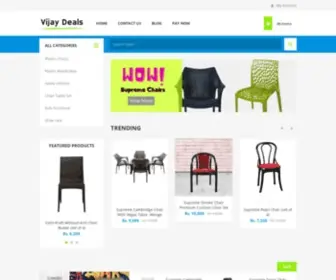 Vijaydeals.com(Online Shopping of Furniture and Household Items in India) Screenshot