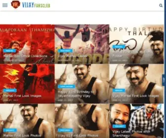 Vijayfansclub.com(Vijay Movies) Screenshot