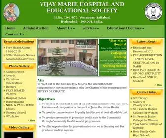 Vijaymariehospital.org(Vijay Marie Hospital And Educational Society) Screenshot