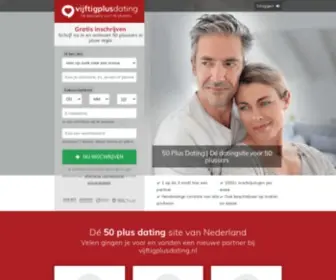 VijFtigplusdating.nl(50 Plus Dating) Screenshot