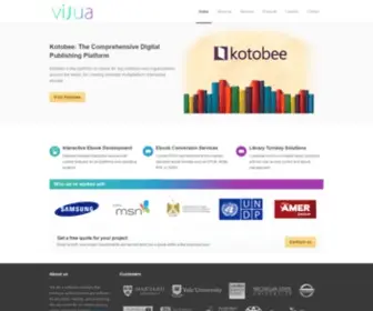 Vijua.com(Interactive Media Solutions) Screenshot