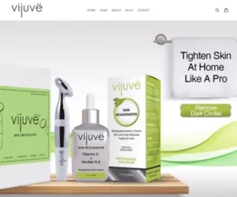 Vijuve.com(VIJUVE Anti Aging Face Massager and 45% Vitamin C Serum) Screenshot