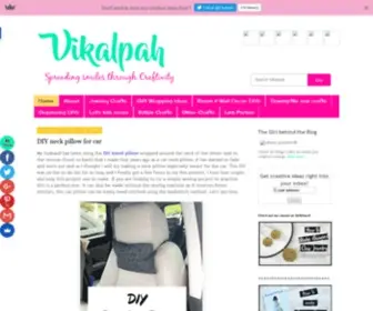 Vikalpah.com(A DIY blog about all things crafty which inc) Screenshot