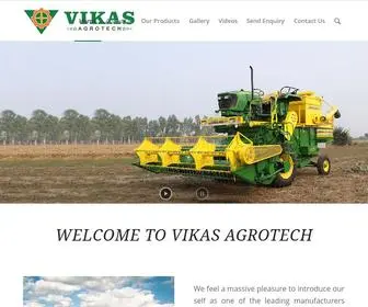 Vikasagrotech.com(Vikas Agrotech) Screenshot