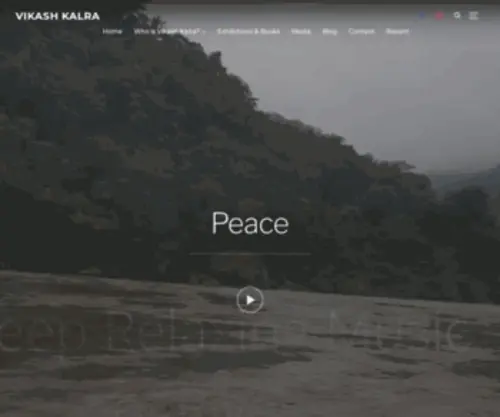 Vikashkalra.com(An Artist & Philosopher) Screenshot