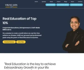 Vikasjainlive.com(Vikas jain) Screenshot