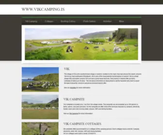 Vikcamping.is(Vikcamping) Screenshot