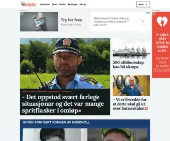Vikebladet.no(Vikebladet Vestposten) Screenshot
