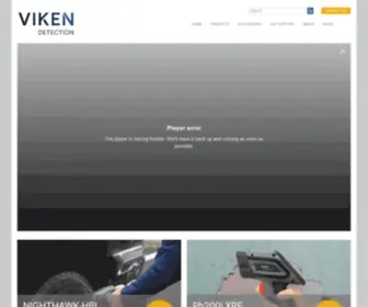 Vikendetection.com(Viken Detection) Screenshot