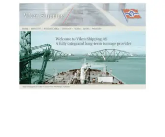Vikenshipping.no(Viken Shipping) Screenshot