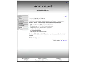 Vikerlase13.ee(KÜ Vikerlase 13) Screenshot