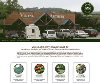 Viking-Archery.com(Viking Archery Canyon Lake TX) Screenshot