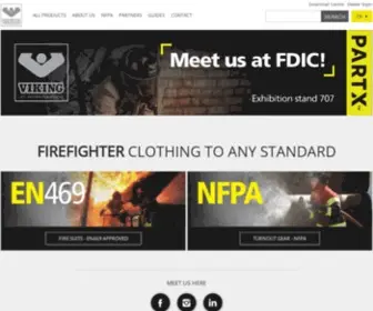 Viking-Fireusa.com(Firefigher clothing by VIKING) Screenshot