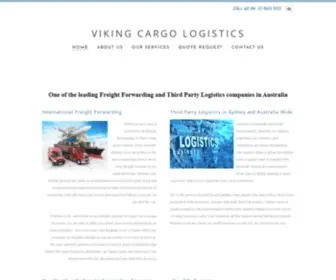 Vikingcargo.com.au(Viking Cargo Logistics) Screenshot