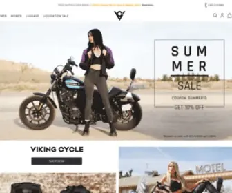 Vikingcycle.com(Motorcycle Leather Jackets) Screenshot