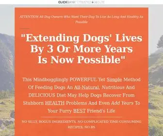 Vikingdogdiet.com(Extend Your Dog's Life Through The Best Diet) Screenshot