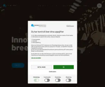 Vikinggenetics.se(VikingGenetics Sverige) Screenshot