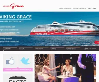 Vikinggrace.com(M/S Viking Grace) Screenshot