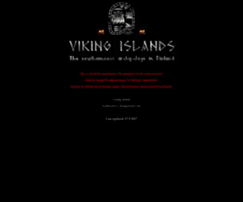 Vikingislands.com(THE VIKING ISLANDS) Screenshot