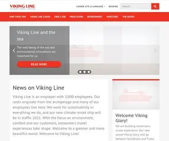 Vikingline.com(Viking Line) Screenshot