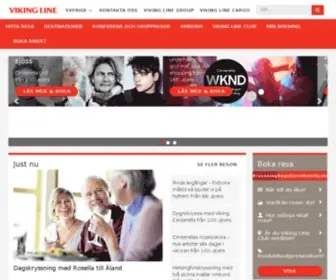 Vikingline.se(Viking Line) Screenshot