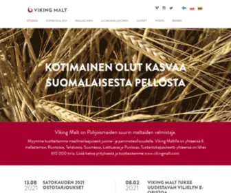 Vikingmalt.fi(Viking Malt) Screenshot