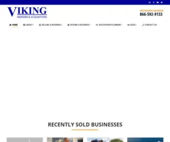 Vikingmergers.com(Viking Business Brokers) Screenshot