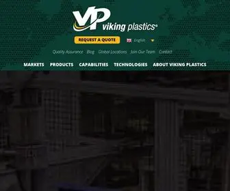 Vikingplastics.com(Viking Plastics) Screenshot