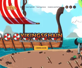 Vikingschain.com(Home) Screenshot