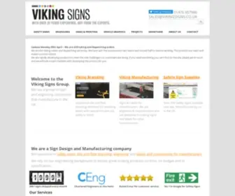 Vikingsigns.co.uk(Signs Grantham) Screenshot