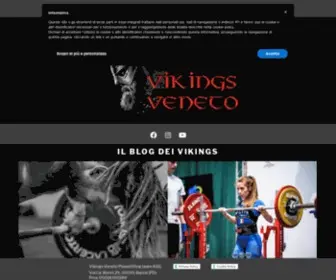 Vikingspowerlifting.com(Vikings Veneto Powerlifting Team) Screenshot