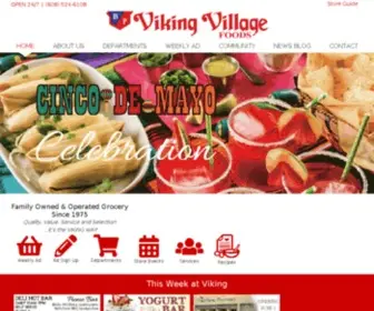 VikingVillagefoods.com(Grocery Store) Screenshot